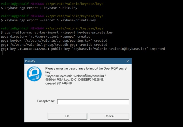 Sign Git Commits With A Keybase GPG Key Stephen ReesCarter